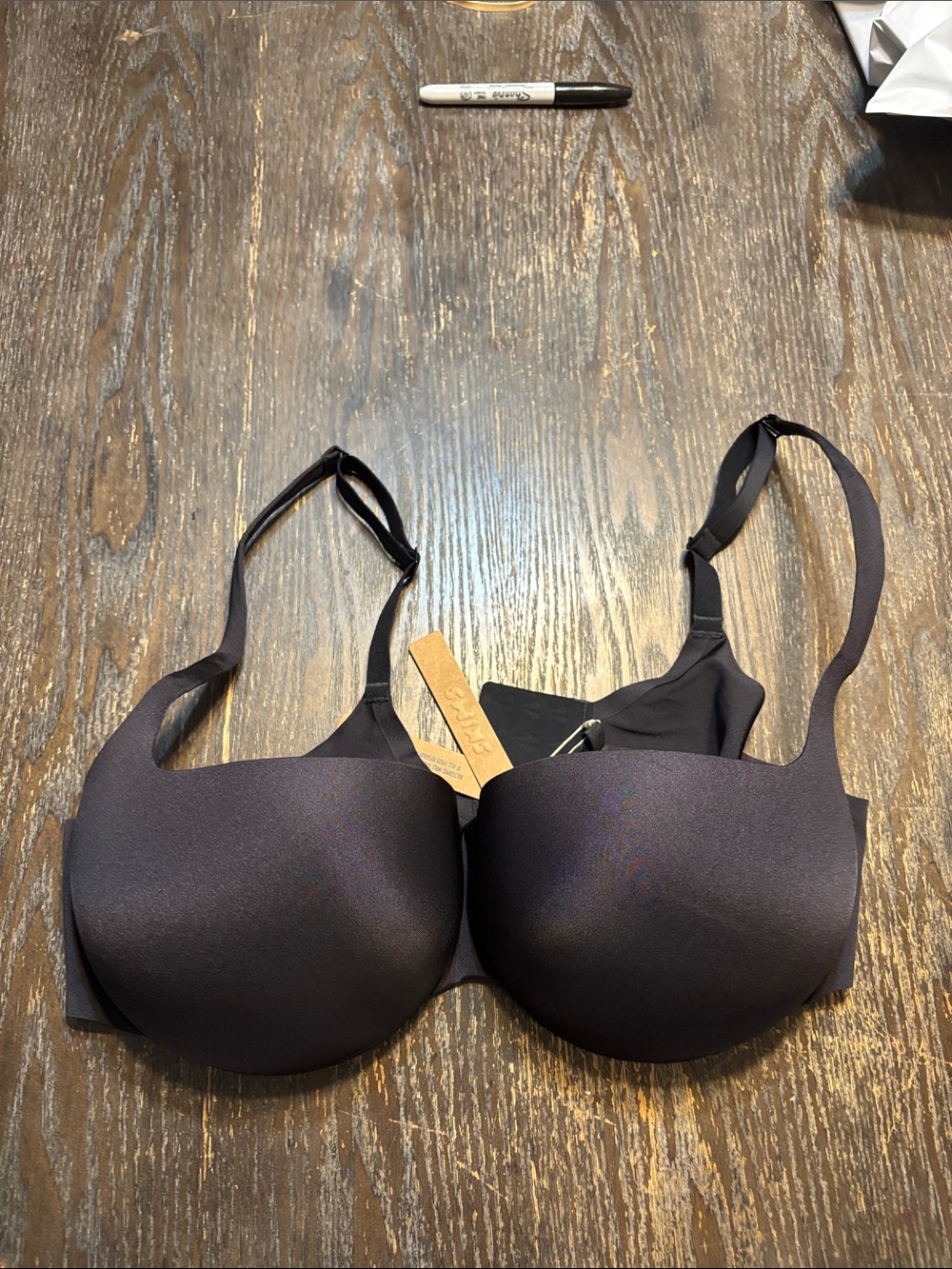 SKIMS ultimate push up balconette 40D NWR Bra - Black onyx